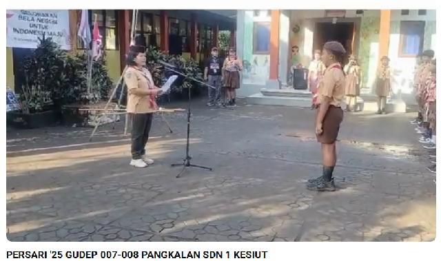 <center>PERSARI GUDEP 007-008 SD NEGERI 1 KESIUT</center> video